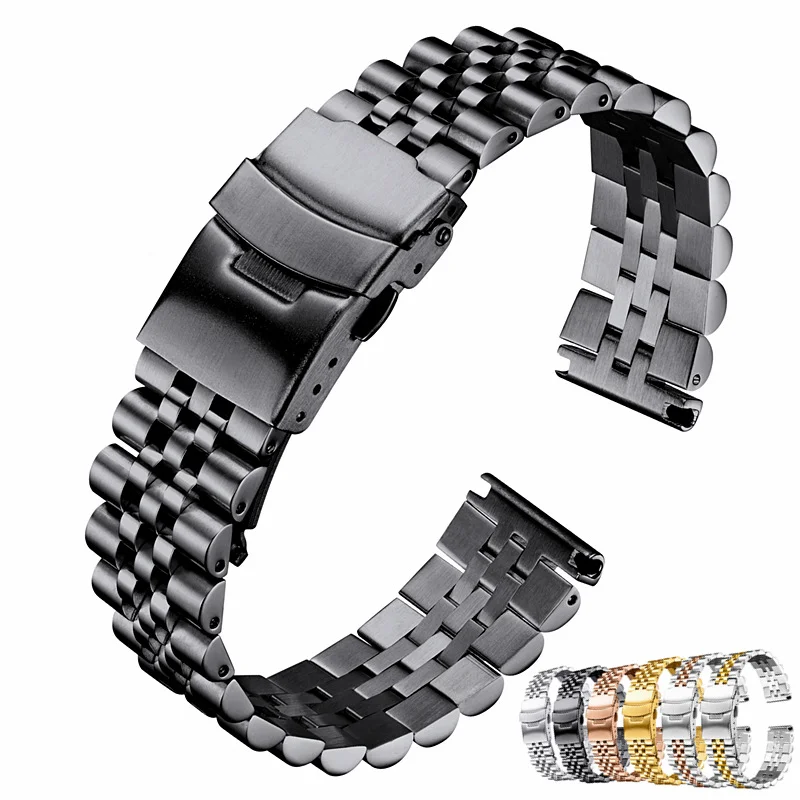 18 19 20 21 22 23 24 26 28 30mm Width Watch Band Fit Log NH35 Full Solid Stainless Steel Wirst Band Wath Replacement Accessores
18 19 20 21 22 23 24 26 28 30mm Width Watch Band Fit Log NH35 Full Solid Stainless Steel Wirst Band Wath Replacement Accessores