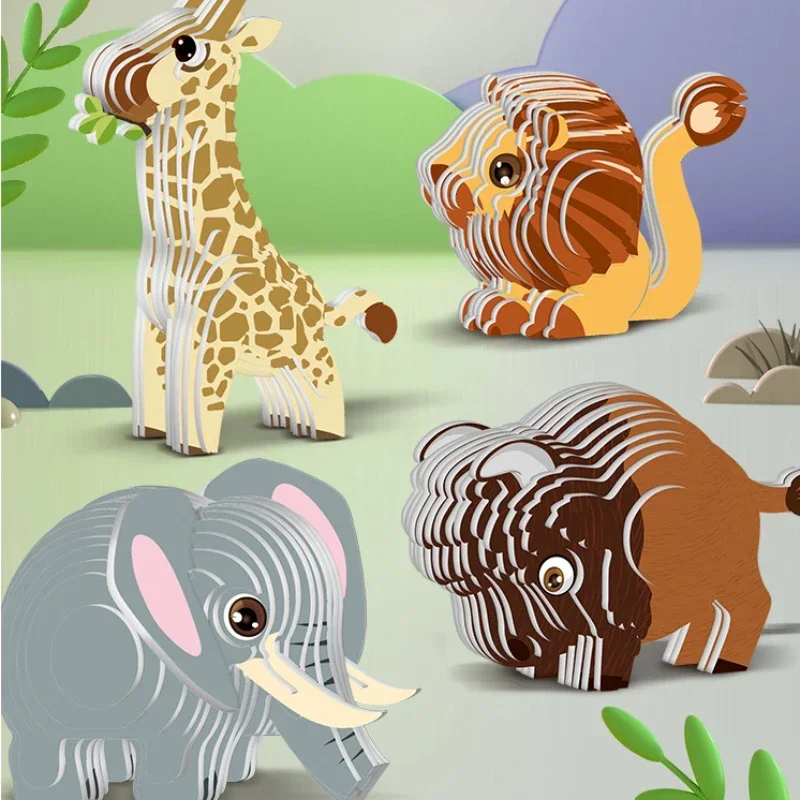3D Jigsaw Puzzles for Kids Jurassic World Dinosaur Educational Toys Paper Animal Puzzle Cartoon Model Toys Children's Day Gift
3D Jigsaw Puzzles for Kids Jurassic World Dinosaur Educational Toys Paper Animal Puzzle Cartoon Model Toys Children's Day Gift