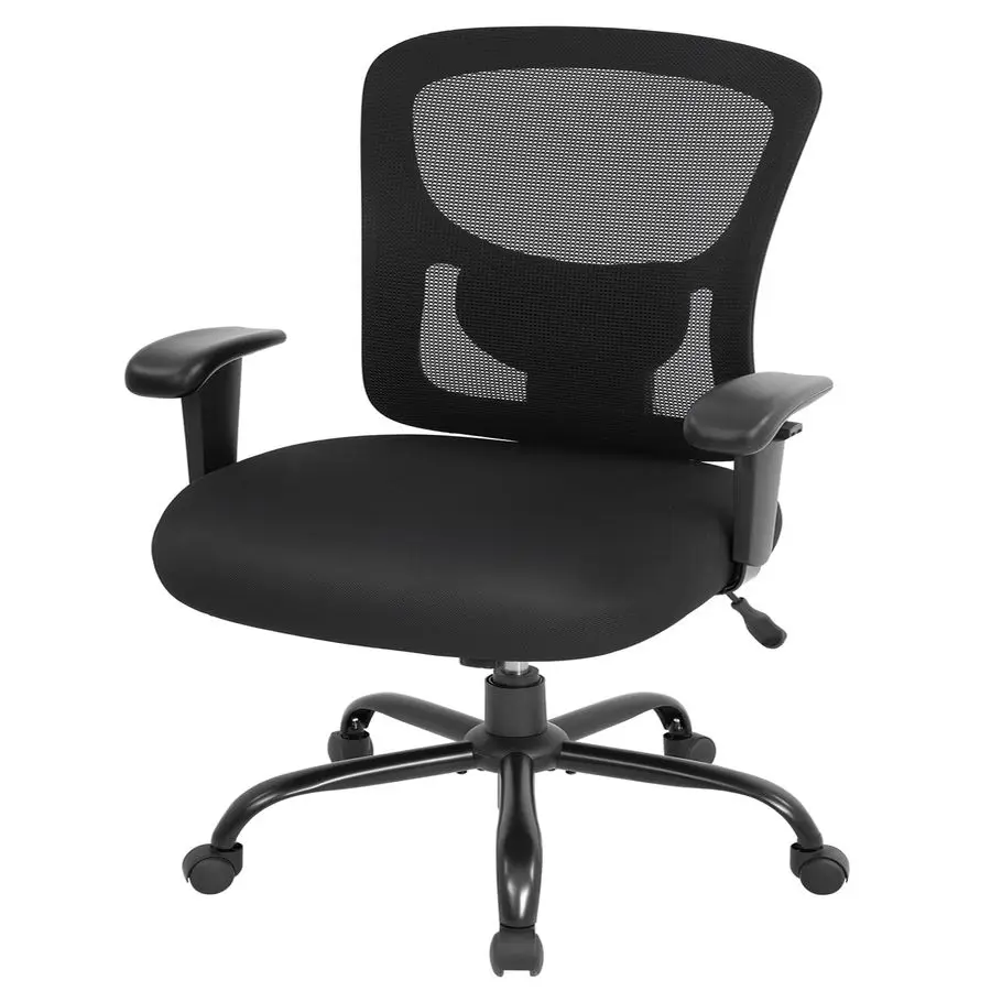 Big and Tall Office Chair 500lbs Desk Chair Mesh Computer Chair with Lumbar Support Wide Seat High Back Customizable
Big and Tall Office Chair 500lbs Desk Chair Mesh Computer Chair with Lumbar Support Wide Seat High Back Customizable