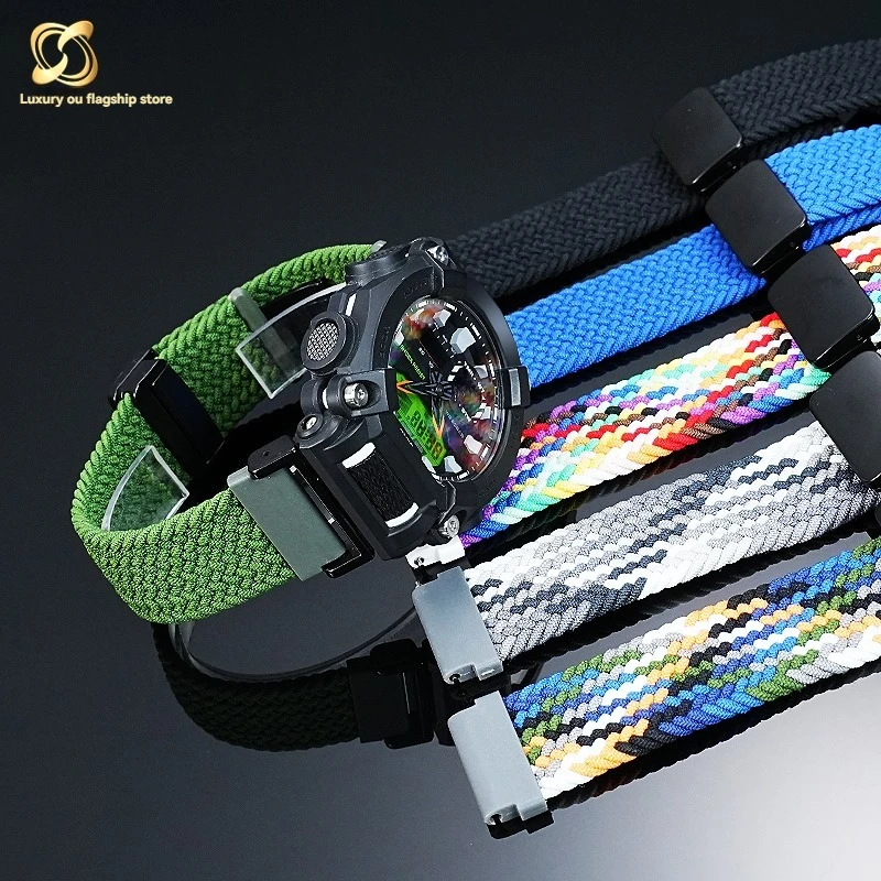 for Casio Watch with 16mm Magnetic Outdoor Nylon Strap G-SHOCK GA110 100 120 GA900 GA2100 DW-5600 GW-B5600 GW-M5610 Sports Strap
for Casio Watch with 16mm Magnetic Outdoor Nylon Strap G-SHOCK GA110 100 120 GA900 GA2100 DW-5600 GW-B5600 GW-M5610 Sports Strap