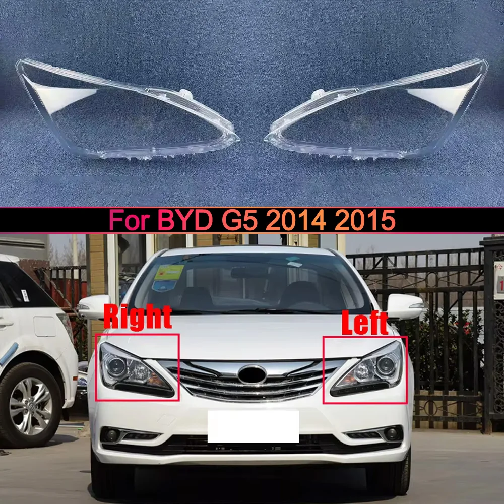 Car Front Headlight cover Replace The Original Lampshade For BYD G5 2014 2015 Transparent Lampshade Cover Headlamp Plexiglass
Car Front Headlight cover Replace The Original Lampshade For BYD G5 2014 2015 Transparent Lampshade Cover Headlamp Plexiglass