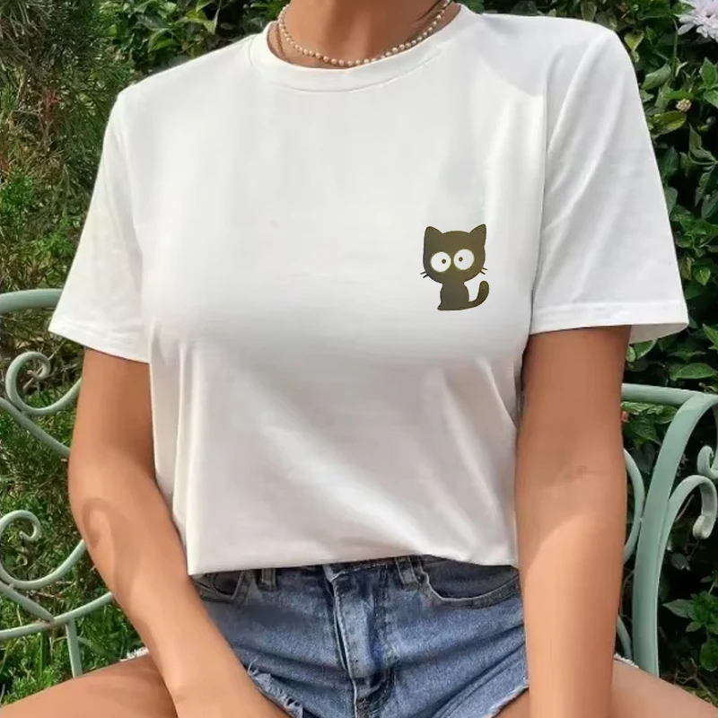 Kawaii Casual Print Women T-shirt 2025 New Summer O-neck Short Sleeve T Shirt Female Harajuku Loose Cartoon Y2k Clothes Top Tee
Kawaii Casual Print Women T-shirt 2025 New Summer O-neck Short Sleeve T Shirt Female Harajuku Loose Cartoon Y2k Clothes Top Tee