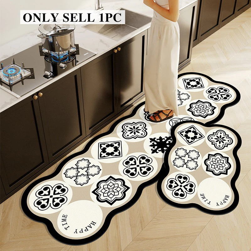 Kitchen Carpet Waterproof Non-slip PVC Leather Floor Mat Long Rug Oil-proof Stain Resistant Foot Mats Retro Home Decoration Rugs
Kitchen Carpet Waterproof Non-slip PVC Leather Floor Mat Long Rug Oil-proof Stain Resistant Foot Mats Retro Home Decoration Rugs