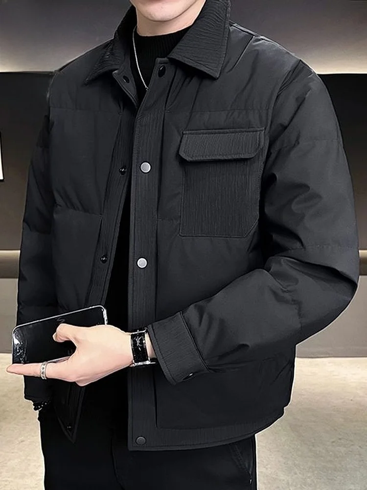 Men's Winter down Jaet Casual Sle Windproof Warmth Collar Patchwork Outerwear Polyester Fiber Youth ular Daily...
Men's Winter down Jaet Casual Sle Windproof Warmth Collar Patchwork Outerwear Polyester Fiber Youth ular Daily...