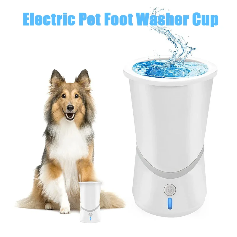 Dog Paw Cleaner Cup Soft Silicone USB Electric Pet Foot Washer Cup Automatic Paw Clean Brush Beauty Foot Cleaning Device
Dog Paw Cleaner Cup Soft Silicone USB Electric Pet Foot Washer Cup Automatic Paw Clean Brush Beauty Foot Cleaning Device