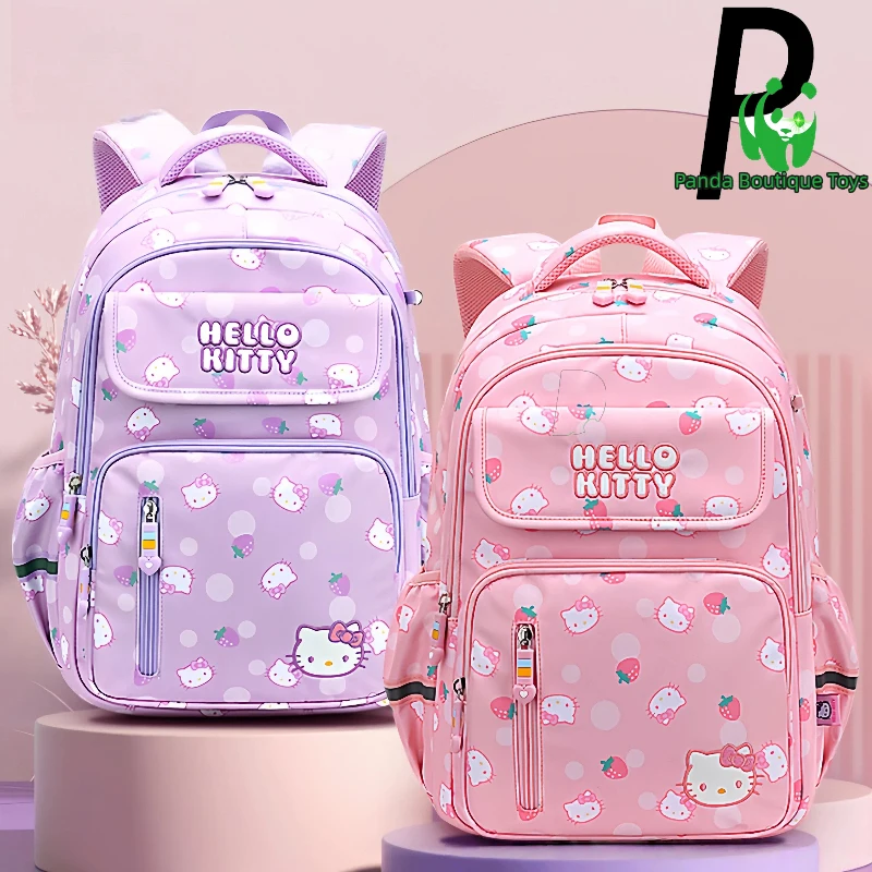 Sanrio Summer Cute Hello Kitty Kuromi Cartoon Waterproof Backpack Multi Functional Load Reduction and Spine Protection Backpack
Sanrio Summer Cute Hello Kitty Kuromi Cartoon Waterproof Backpack Multi Functional Load Reduction and Spine Protection Backpack