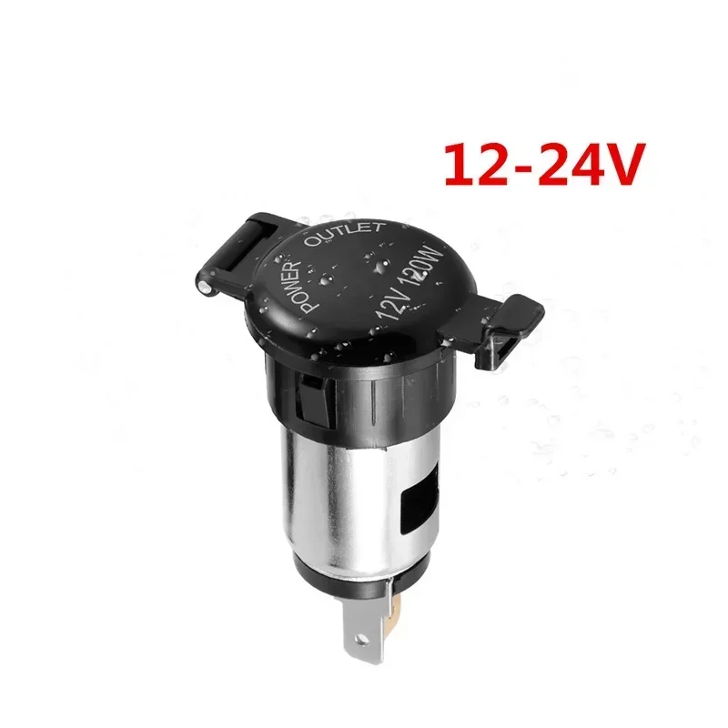 12V-24V 120W-250W Car 10A Cigarette Lighter Female Socket Power Plug with Waterproof Cover Case Car Accessories
12V-24V 120W-250W Car 10A Cigarette Lighter Female Socket Power Plug with Waterproof Cover Case Car Accessories