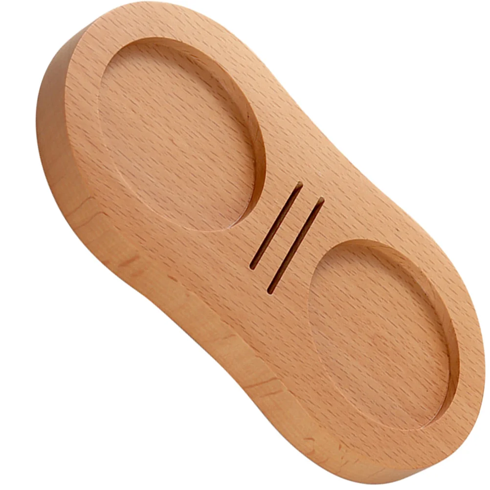 Coffee Powder Tamper Holder Wooden Tamper Stand Wear-Resistant Practical Stable Station Home Shop Use Coffee Accessory
Coffee Powder Tamper Holder Wooden Tamper Stand Wear-Resistant Practical Stable Station Home Shop Use Coffee Accessory