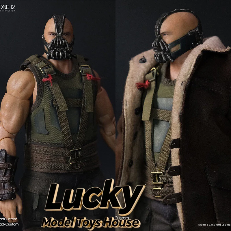 Remad Custom RM-001 2 Styles 1/12 The Destroyer Bats Killer Bane Windbreaker/Motorcycle Version Action Figure 6" Male Soldier
Remad Custom RM-001 2 Styles 1/12 The Destroyer Bats Killer Bane Windbreaker/Motorcycle Version Action Figure 6" Male Soldier