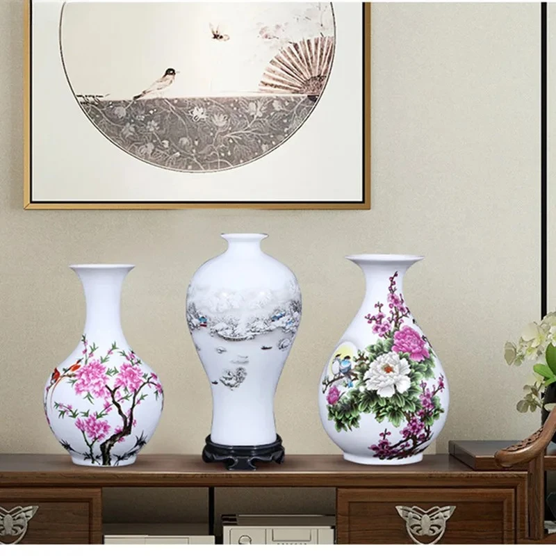 Modern Chinese Ceramic Vase Living Room Simulation Flower Dried Flower Flower Arrangement Vase Home Decoration
Modern Chinese Ceramic Vase Living Room Simulation Flower Dried Flower Flower Arrangement Vase Home Decoration