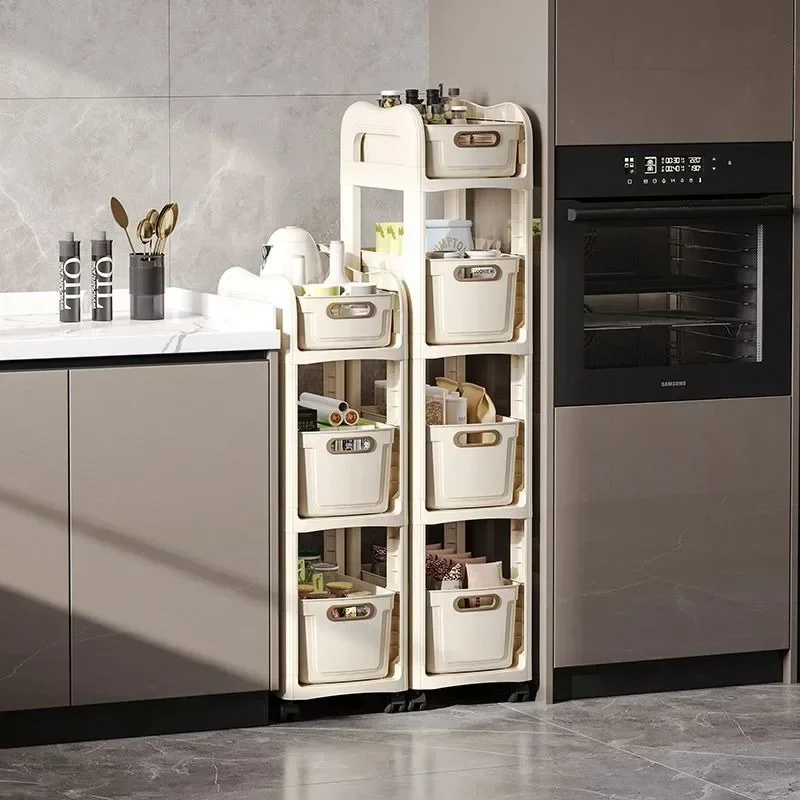 A Multi-Layer Trolley Rack Detachable Mobile Bedroom Study Living Room Kitchen Sundries Pull-Out Storage Baskets
A Multi-Layer Trolley Rack Detachable Mobile Bedroom Study Living Room Kitchen Sundries Pull-Out Storage Baskets