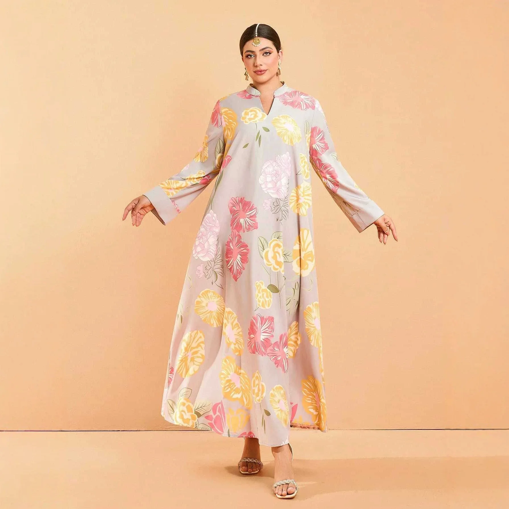 Ethnic Style Long Dress, Evening Gown, Women's Fashion Dress, 2026 New Model Banquet Dress For Women Dubai Luxury Islam Elegant
Ethnic Style Long Dress, Evening Gown, Women's Fashion Dress, 2026 New Model Banquet Dress For Women Dubai Luxury Islam Elegant