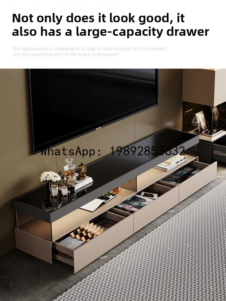 LYY Light Luxury High-End Floating TV Stand Italian Minimalist Floor TV Cabinet Living Room
LYY Light Luxury High-End Floating TV Stand Italian Minimalist Floor TV Cabinet Living Room