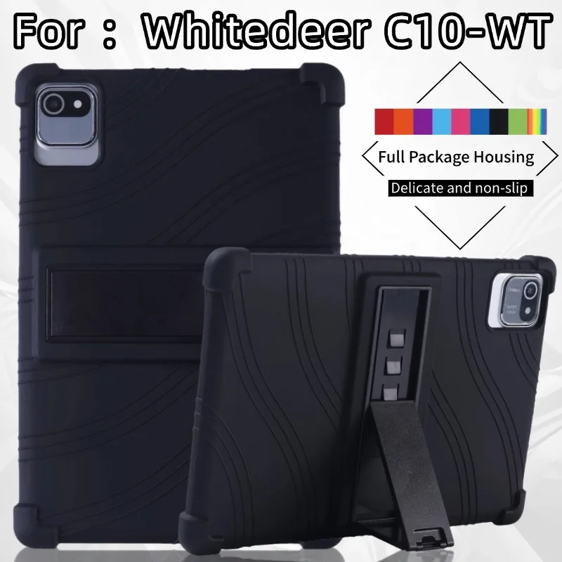 For Whitedeer C10-WT 10.1 Tablet 10.1-inch UGRIHACH UG-C10 Kid-Friendly Soft Silicone Adjustable Stand Cover
For Whitedeer C10-WT 10.1 Tablet 10.1-inch UGRIHACH UG-C10 Kid-Friendly Soft Silicone Adjustable Stand Cover