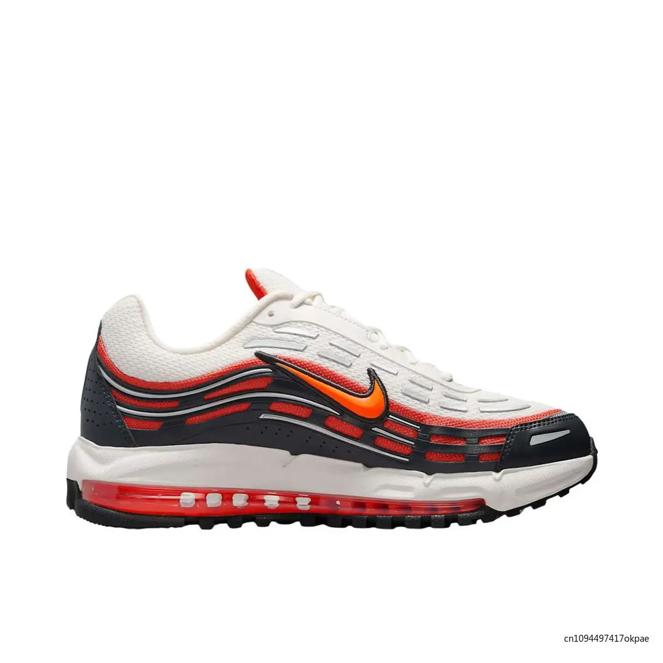 Nike AIR MAX TL 2.5 Женские и мужские белые оранжевые низкие кеды с круглым носком, амортизирующие кроссовки FZ4110-001
Nike AIR MAX TL 2.5 Женские и мужские белые оранжевые низкие кеды с круглым носком, амортизирующие кроссовки FZ4110-001