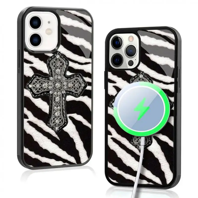 HOLY ZEBRA Phone Case For IPhone 11 12 13 14 15 Plus Pro Max Mirror Acrylic Cover For Magsafe Wireless Charging 
HOLY ZEBRA Phone Case For IPhone 11 12 13 14 15 Plus Pro Max Mirror Acrylic Cover For Magsafe Wireless Charging