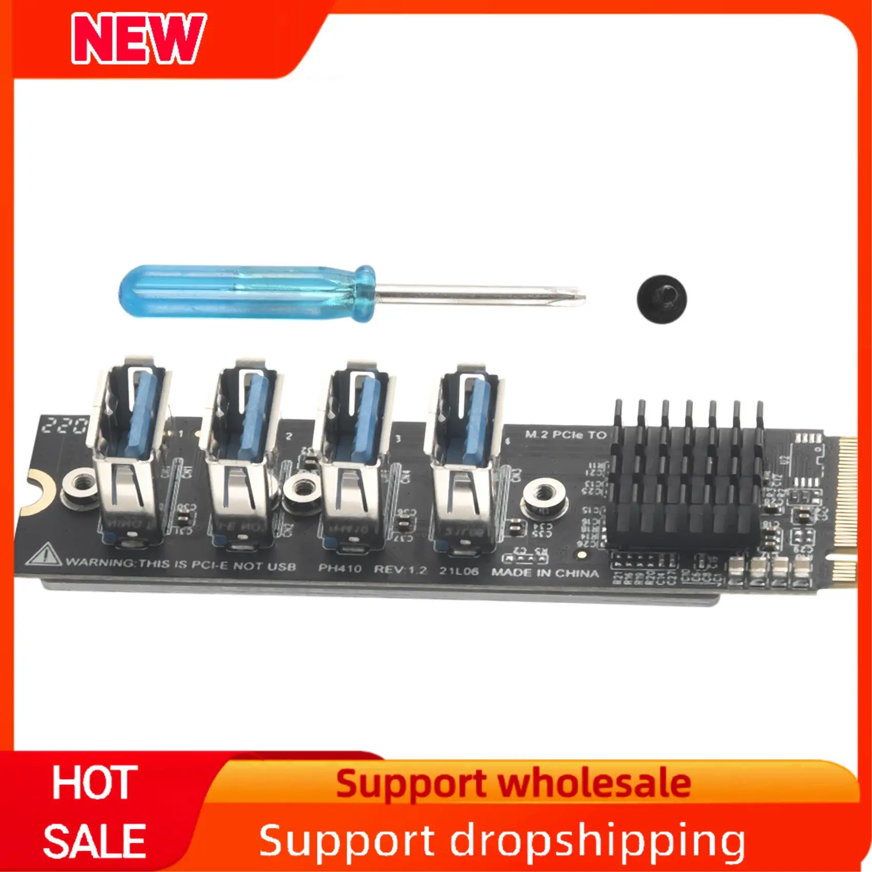 Превосходные карты расширения M.2 M-Key Pcie M.2 к Pci-E X1 4-портовый адаптер расширения видеокарты USB3.0 Адаптер ASM1184E M.2
Превосходные карты расширения M.2 M-Key Pcie M.2 к Pci-E X1 4-портовый адаптер расширения видеокарты USB3.0 Адаптер ASM1184E M.2