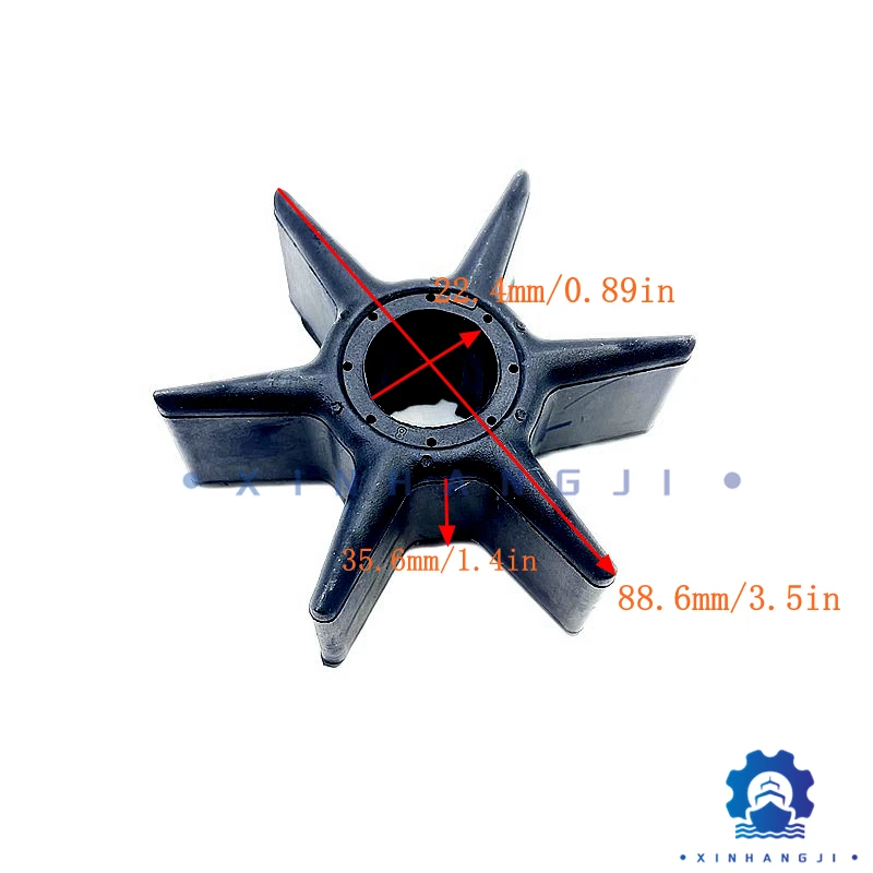 Крыльчатка водяного насоса 6CE-44352-00 для подвесного мотора Yamaha, 2-тактный, 225/250/300 л.с. 6CE-44352 6CE-44352-00-00 6CE4435200
Крыльчатка водяного насоса 6CE-44352-00 для подвесного мотора Yamaha, 2-тактный, 225/250/300 л.с. 6CE-44352 6CE-44352-00-00 6CE4435200