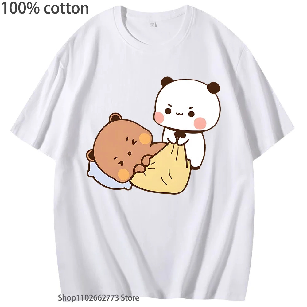 Wake Up Lazy DuDu It’s Shopping Time Tshirt Cute Bubu Panda Bear Shirts 100% Cotton Korean Styele Top Women Clothes Men T-Shirts
Wake Up Lazy DuDu It’s Shopping Time Tshirt Cute Bubu Panda Bear Shirts 100% Cotton Korean Styele Top Women Clothes Men T-Shirts