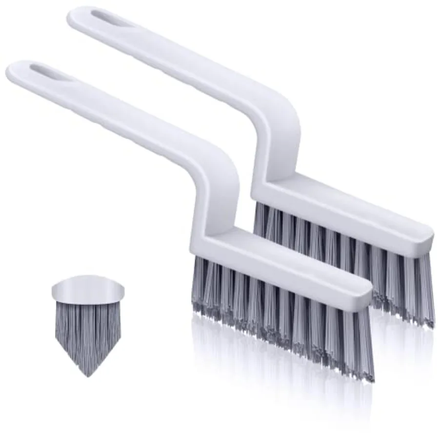 Grout Cleaner Brush V Shape, Stiff Grout Cleaning Brushes for Tile Floor, Handheld Grout Scrub Brush Set for Shower, Bathroom,
Grout Cleaner Brush V Shape, Stiff Grout Cleaning Brushes for Tile Floor, Handheld Grout Scrub Brush Set for Shower, Bathroom,