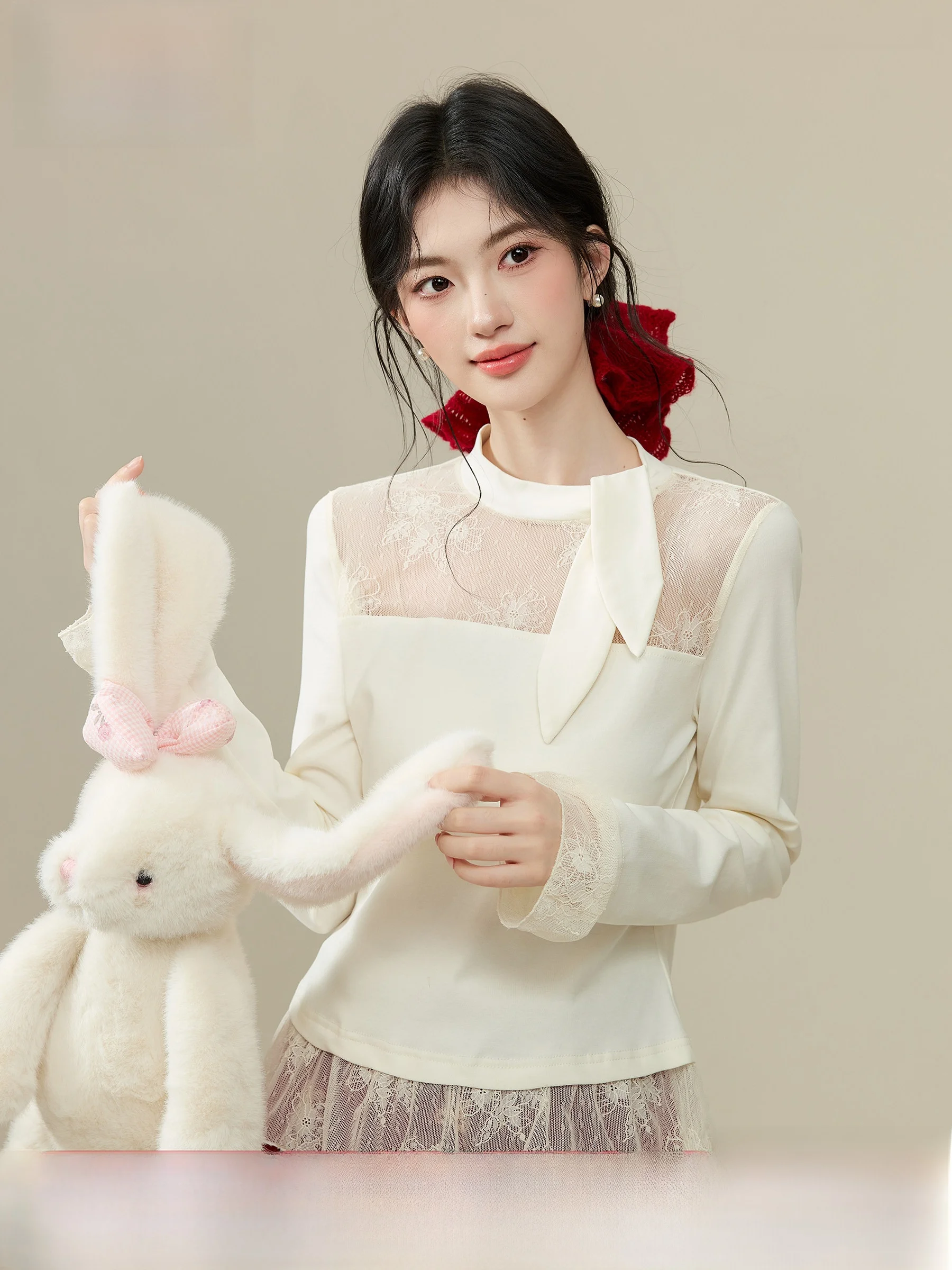 Женская блузка Lingjiu с белым кружевом и рукавами-колокол, удобная, из смесового хлопка и полиэстера, антибактериальная, не скатывается
Женская блузка Lingjiu с белым кружевом и рукавами-колокол, удобная, из смесового хлопка и полиэстера, антибактериальная, не скатывается