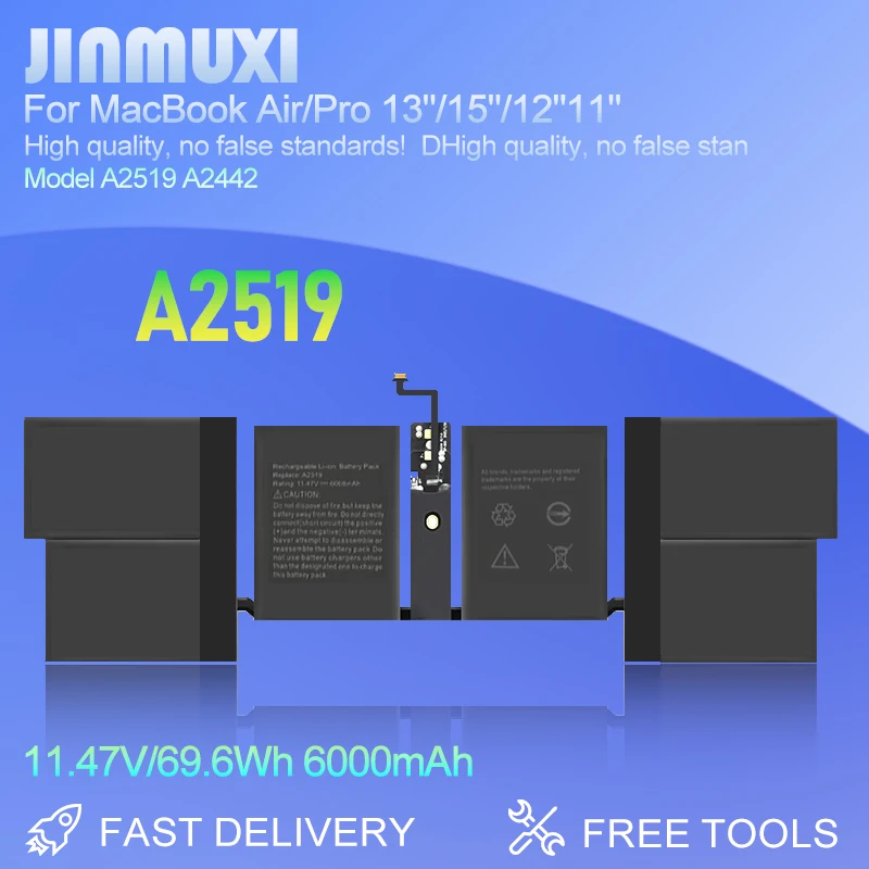 NEW A2442 A2519 Laptop Battery For Apple MacBook Pro 14" Notebook Smart A2442 M1 Retina MKGT3LL/A MKGR3LL 2021 Year High quality
NEW A2442 A2519 Laptop Battery For Apple MacBook Pro 14" Notebook Smart A2442 M1 Retina MKGT3LL/A MKGR3LL 2021 Year High quality