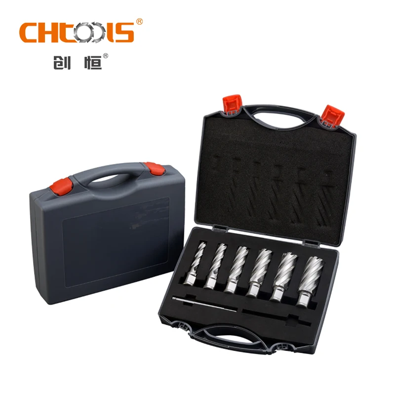 CHTOOLS Weldon Shank HSS Annular Cutter Set
CHTOOLS Weldon Shank HSS Annular Cutter Set