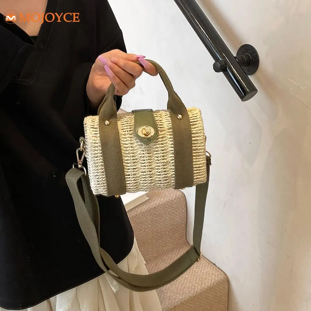Handmade Woven Basket Bags Beach Straw Shoulder Bag Small Crossbody bags Square Box Casual Handbags for Summer Vacation Travel
Handmade Woven Basket Bags Beach Straw Shoulder Bag Small Crossbody bags Square Box Casual Handbags for Summer Vacation Travel