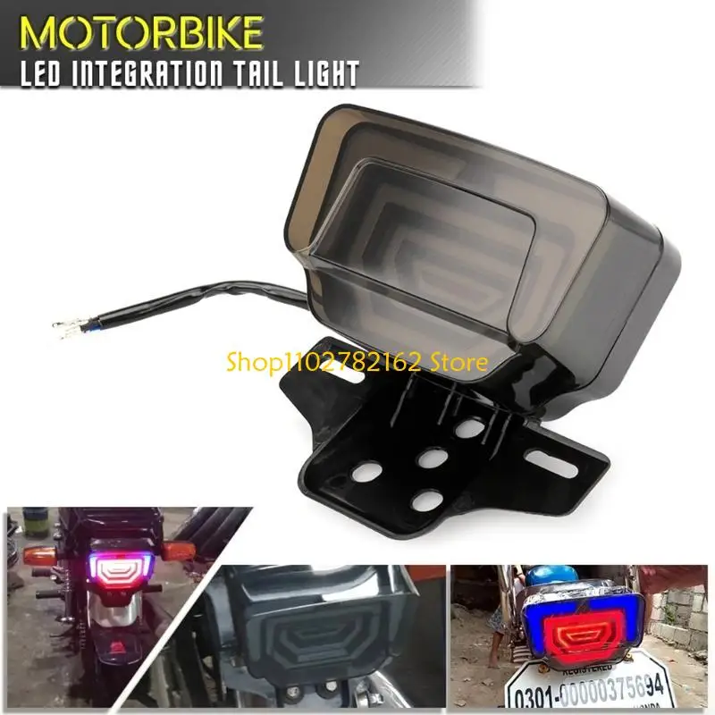 547B Integration Tail Lamp for TMX125/155 CG125 Stop Turn Direction
547B Integration Tail Lamp for TMX125/155 CG125 Stop Turn Direction