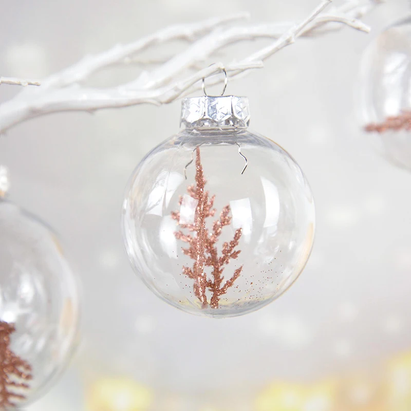 6Pcs 6/8cm Christmas Transparent Ball Plastic Christmas Trees Open Ball Box Bauble Ornament Decoration for Home Wedding Gift Box
6Pcs 6/8cm Christmas Transparent Ball Plastic Christmas Trees Open Ball Box Bauble Ornament Decoration for Home Wedding Gift Box