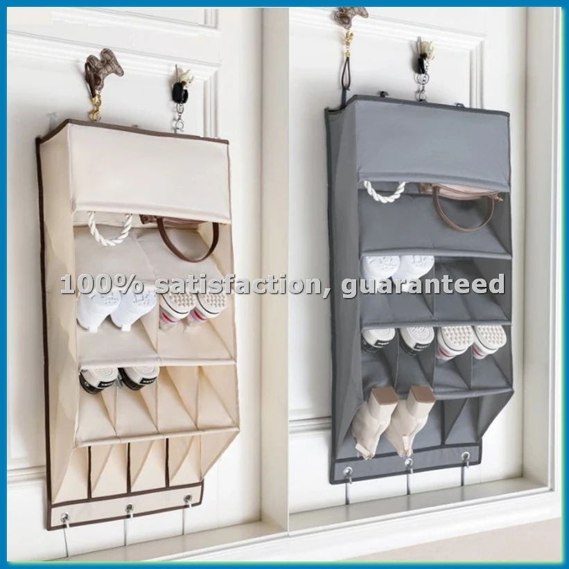 Storage Bag Behind Door Hanging Footwear Organizer Shoe Rack with Large Deep Pockets Closet Shoe Rack Shoe Rack A-A57M
Storage Bag Behind Door Hanging Footwear Organizer Shoe Rack with Large Deep Pockets Closet Shoe Rack Shoe Rack A-A57M
