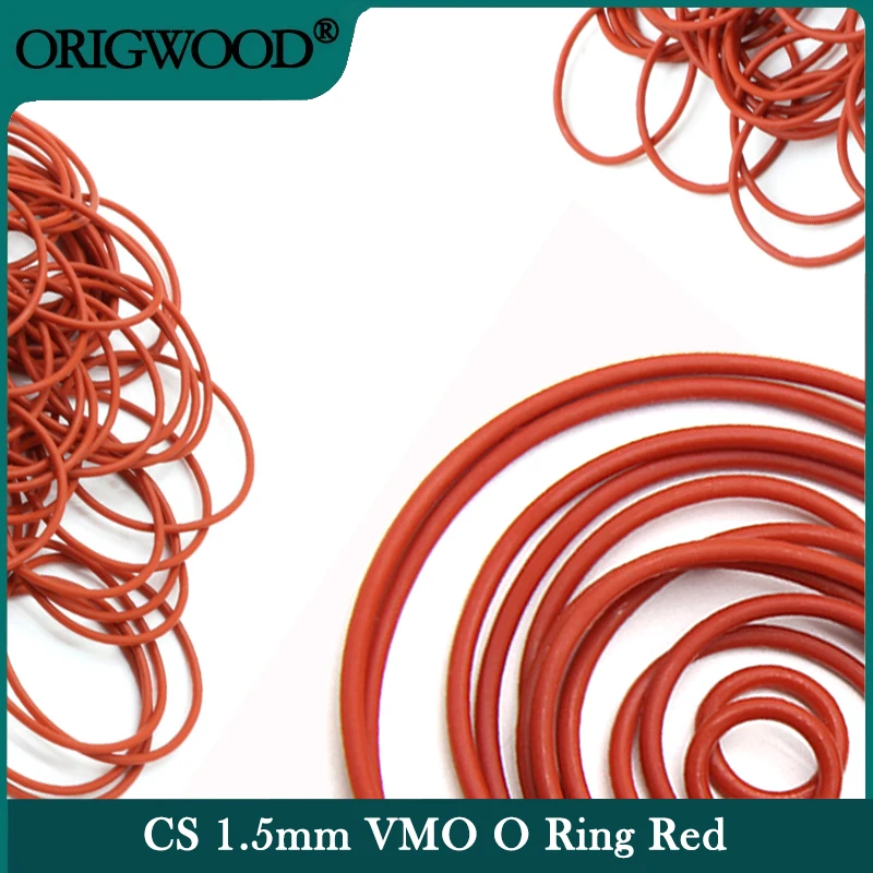 10/50Pcs Red Food Grade VMQ O Ring Gasket CS 1.5mm OD 5/6/7/8/9~ 80mm Waterproof Washer Round O Shape Rubber Silicone Ring pump
10/50Pcs Red Food Grade VMQ O Ring Gasket CS 1.5mm OD 5/6/7/8/9~ 80mm Waterproof Washer Round O Shape Rubber Silicone Ring pump