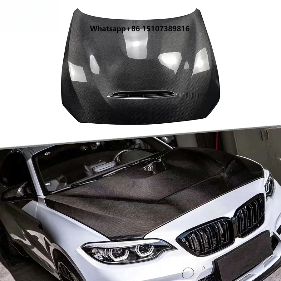 Dry Carbon Fiber GTS Style Front Hood Bonnet Cover for F87 F22 M2 M2C 2015-2021 Front Engine Hood Car Accessories
Dry Carbon Fiber GTS Style Front Hood Bonnet Cover for F87 F22 M2 M2C 2015-2021 Front Engine Hood Car Accessories