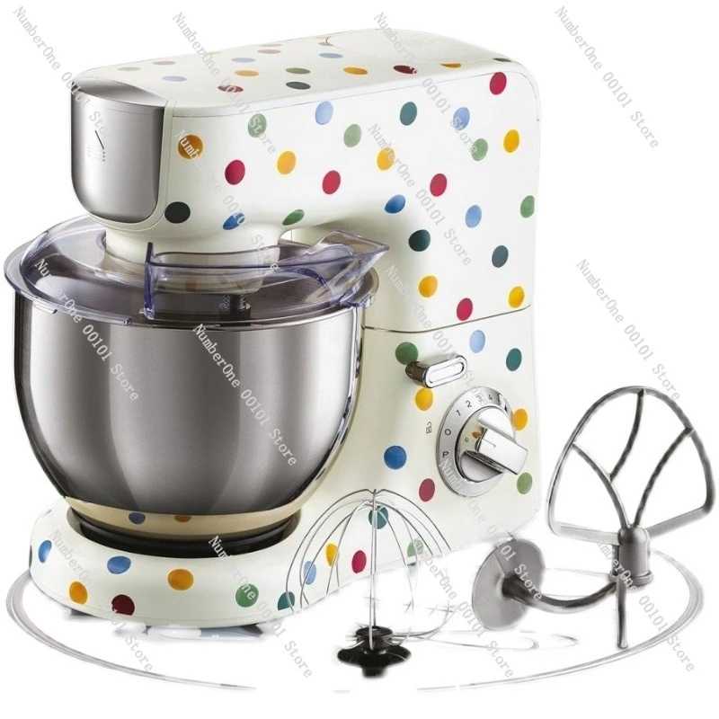 High-value retro polka dot chef machine, small multi-functional mixer, a must for baking
High-value retro polka dot chef machine, small multi-functional mixer, a must for baking