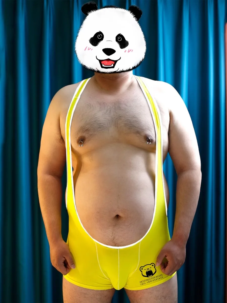 2025 Bear Claw Paw Wrestling Singlet, Expose Buttocks Underwear, Men's Sexy Siamese Boxers, Gay Proud Leotard Shorts, M L XL XXL
2025 Bear Claw Paw Wrestling Singlet, Expose Buttocks Underwear, Men's Sexy Siamese Boxers, Gay Proud Leotard Shorts, M L XL XXL