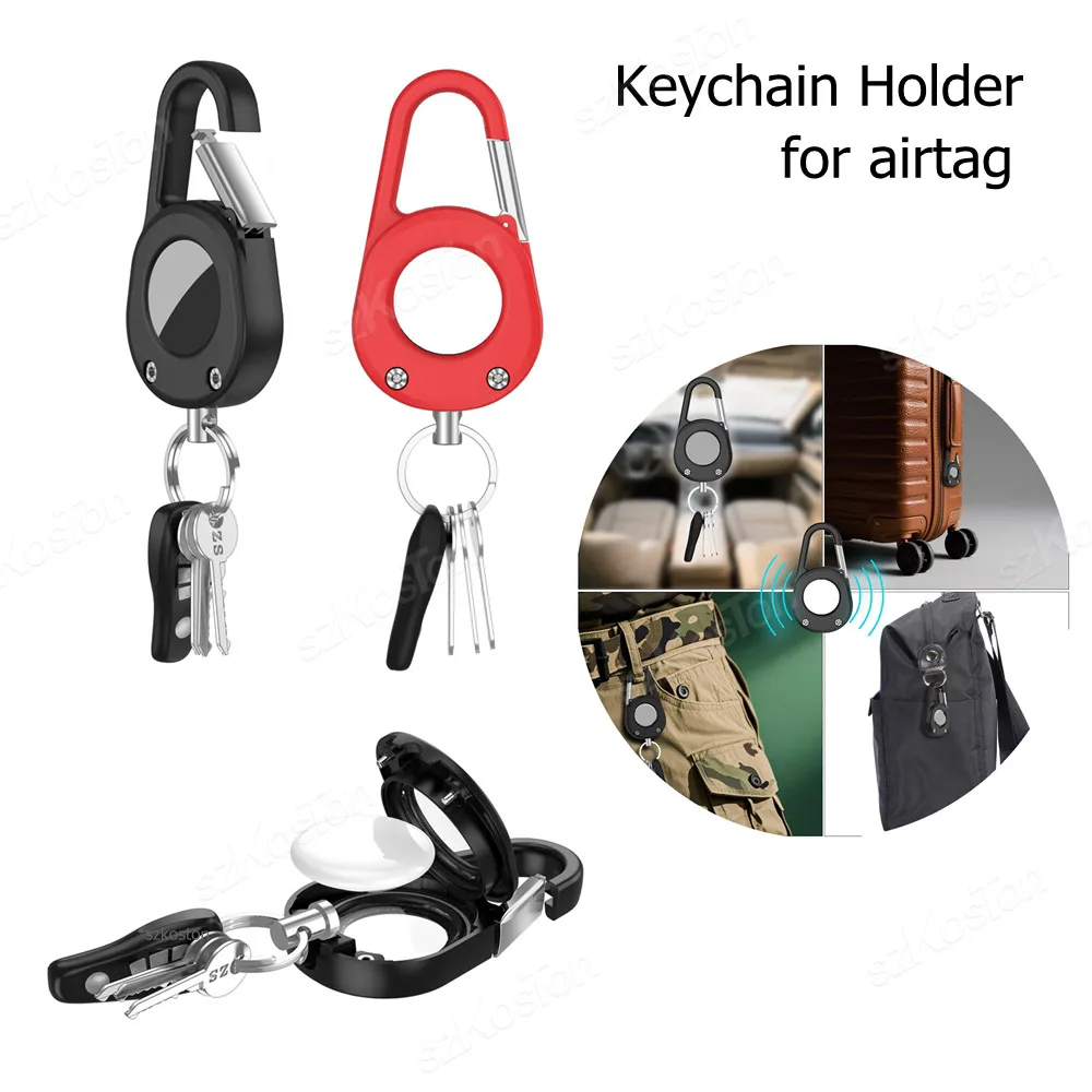 For AirTag Anti-Lost Protective Cover with Carabiner Keychain GPS Tracker Secure Lock Holder for Air Tag Backpack Pet Accessorie
For AirTag Anti-Lost Protective Cover with Carabiner Keychain GPS Tracker Secure Lock Holder for Air Tag Backpack Pet Accessorie
