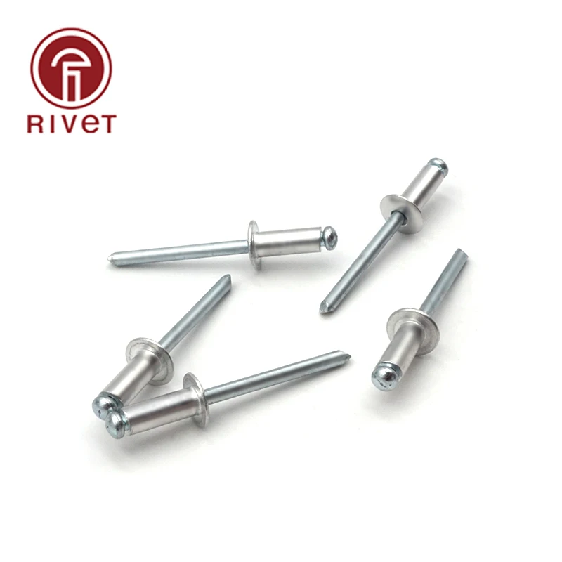 DIN EN ISO 15977 POP blind rivets DIN7337 Open end 5050 Aluminum Body/ Steel Mandrel Domed Head 1/4 inch(6.4mm)
DIN EN ISO 15977 POP blind rivets DIN7337 Open end 5050 Aluminum Body/ Steel Mandrel Domed Head 1/4 inch(6.4mm)