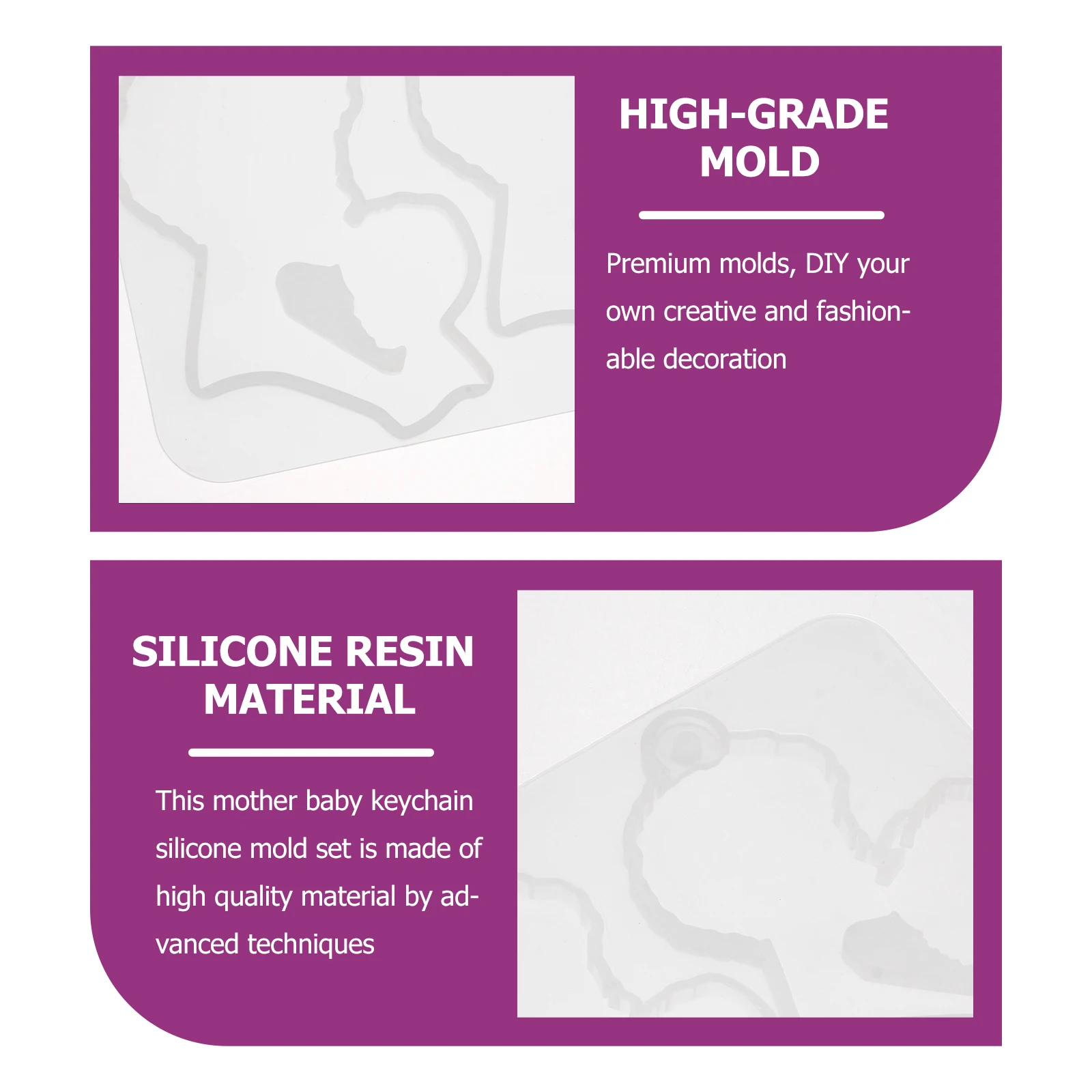 2 шт., формы для подвесок, силиконовые многоразовые формы для литья своими руками для украшения из эпоксидной смолы, инструмент для изготовления ювелирных изделий для подростков
2 шт., формы для подвесок, силиконовые многоразовые формы для литья своими руками для украшения из эпоксидной смолы, инструмент для изготовления ювелирных изделий для подростков