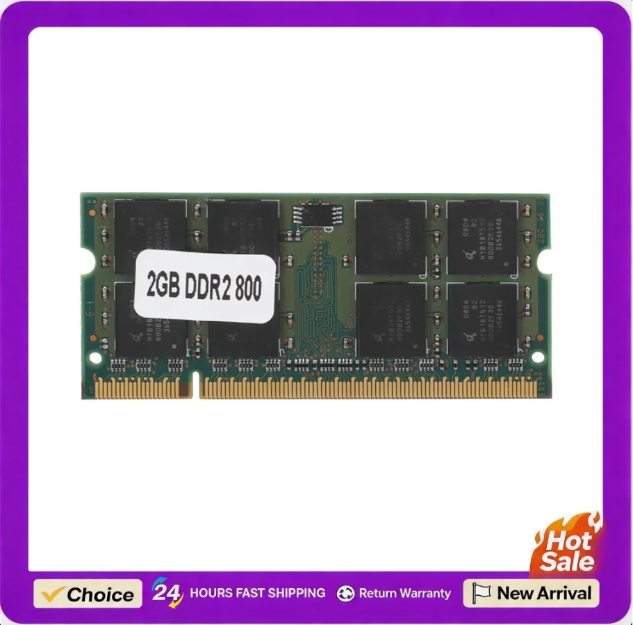 200Pin DDR2 800Mhz PC Memory DDR2 for DDR2 PC2-6400 Laptops Intel/AMD Motherboard DDR2 Notebook Memory
200Pin DDR2 800Mhz PC Memory DDR2 for DDR2 PC2-6400 Laptops Intel/AMD Motherboard DDR2 Notebook Memory
