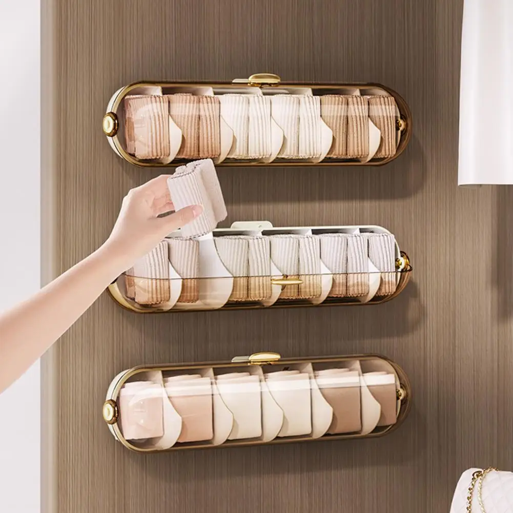 Lid Storage Box Easy to Open Storage Box Modern Dustproof Wall Mount Storage Box with Lid Capacity Organizer for Socks Bras
Lid Storage Box Easy to Open Storage Box Modern Dustproof Wall Mount Storage Box with Lid Capacity Organizer for Socks Bras