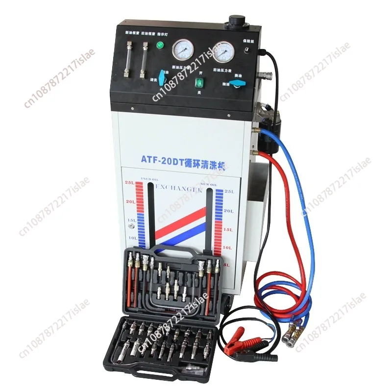 Automatic transmission oil change machine for automobiles, automatic gearbox, 12V semi-automatic version ATF-20DT
Automatic transmission oil change machine for automobiles, automatic gearbox, 12V semi-automatic version ATF-20DT