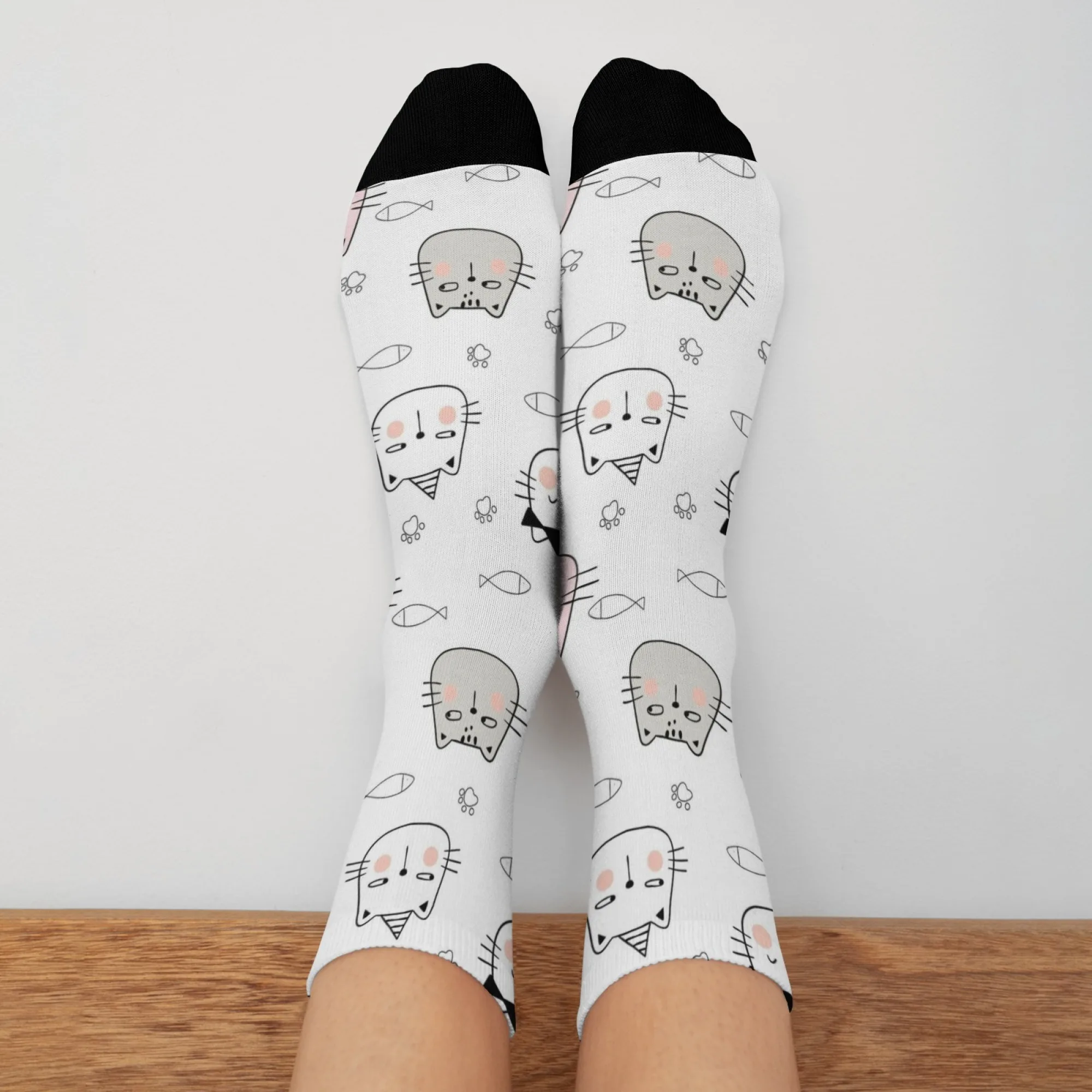 Новинка, трендовые мужские носки с рисунком кота, уличные носки в стиле Харадзюку в стиле ретро в стиле хип-хоп, удобные теплые нескользящие носки, подарок
Новинка, трендовые мужские носки с рисунком кота, уличные носки в стиле Харадзюку в стиле ретро в стиле хип-хоп, удобные теплые нескользящие носки, подарок