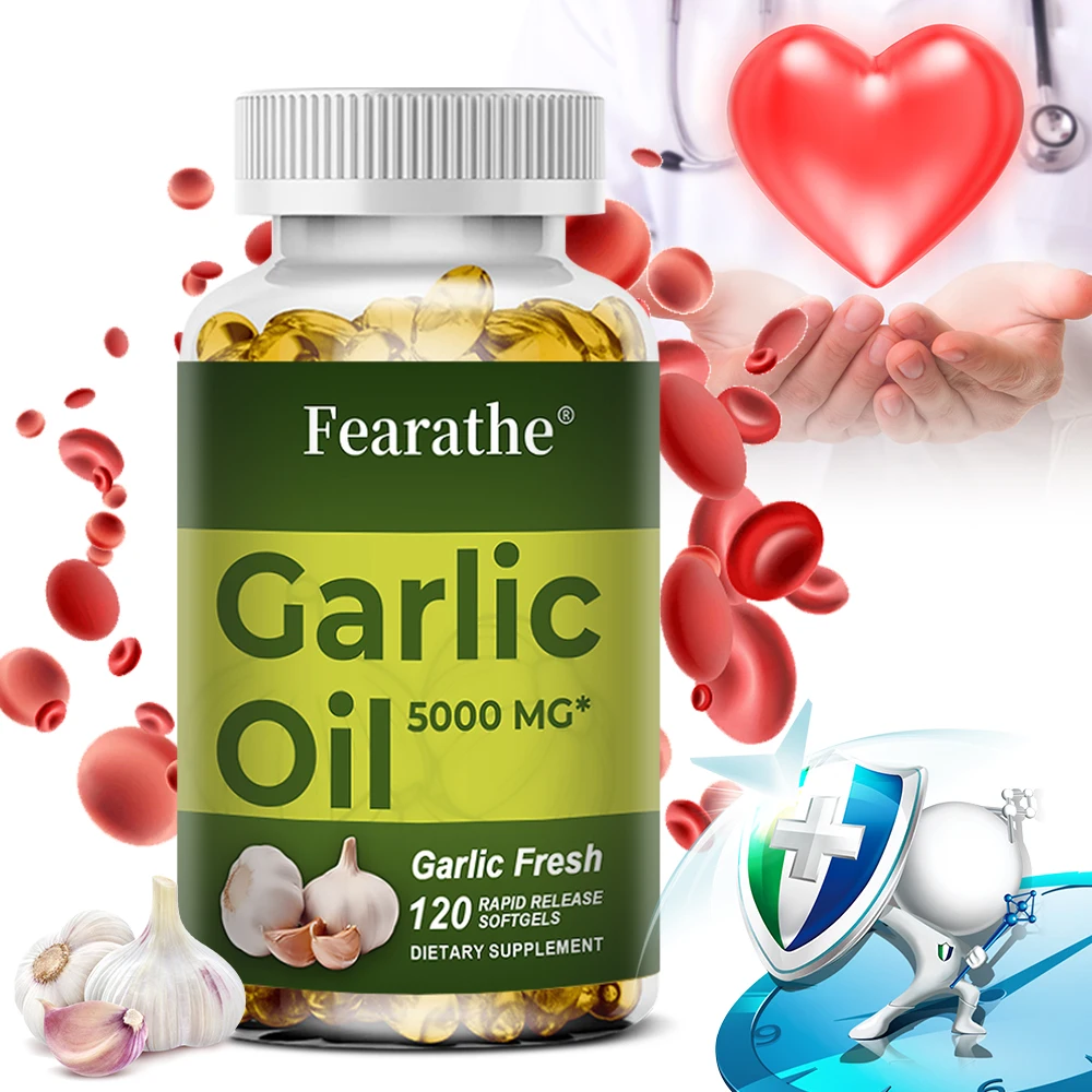 Organic Garlic Extract Capsule for Cardiovascular Health Detox Support Immune Nutrition Supplement
Organic Garlic Extract Capsule for Cardiovascular Health Detox Support Immune Nutrition Supplement