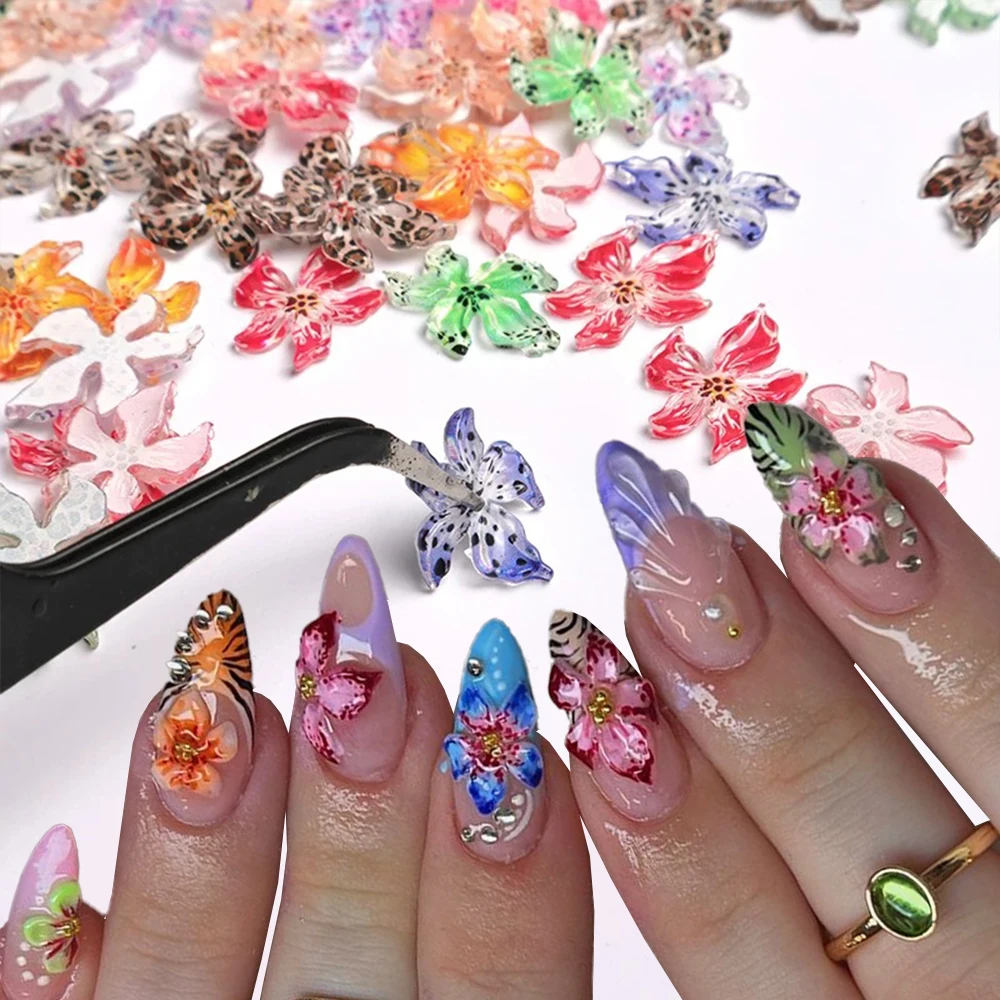3D 11-16MM Resin Crystal Lily Flower Nail Charms Mixed Translucent Lily Nail Art Decoration for DIY Making Crafts Accessories-#)
3D 11-16MM Resin Crystal Lily Flower Nail Charms Mixed Translucent Lily Nail Art Decoration for DIY Making Crafts Accessories-#)