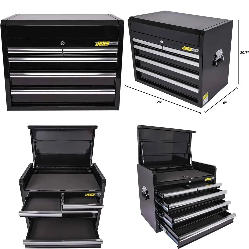 26 x 16 x 20.7 5-Drawer Steel Toolbox by 81462
26 x 16 x 20.7 5-Drawer Steel Toolbox by 81462