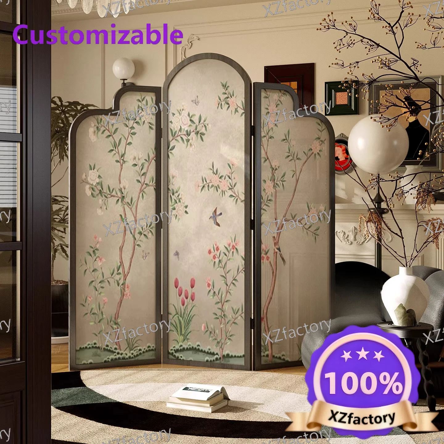 Factory Direct 2026 Top RatedFlowers and birds solid wood screen partition entrance home home bedroom guest dining room foldable
Factory Direct 2026 Top RatedFlowers and birds solid wood screen partition entrance home home bedroom guest dining room foldable