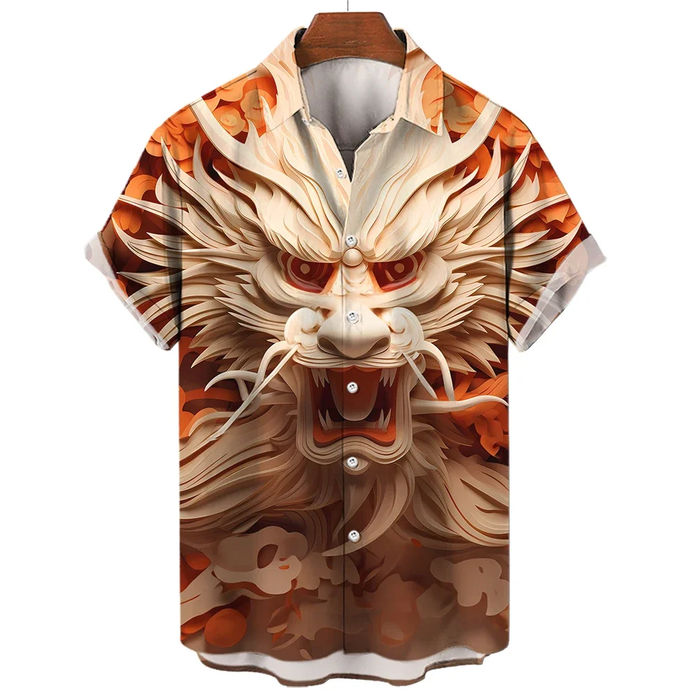 2024 Everyday Street Hawaiian Animal Wolf, New Year Dragon 3d Printed Men's Shirt T-shirt Casual Shirt Fashion Men's Clothing
2024 Everyday Street Hawaiian Animal Wolf, New Year Dragon 3d Printed Men's Shirt T-shirt Casual Shirt Fashion Men's Clothing