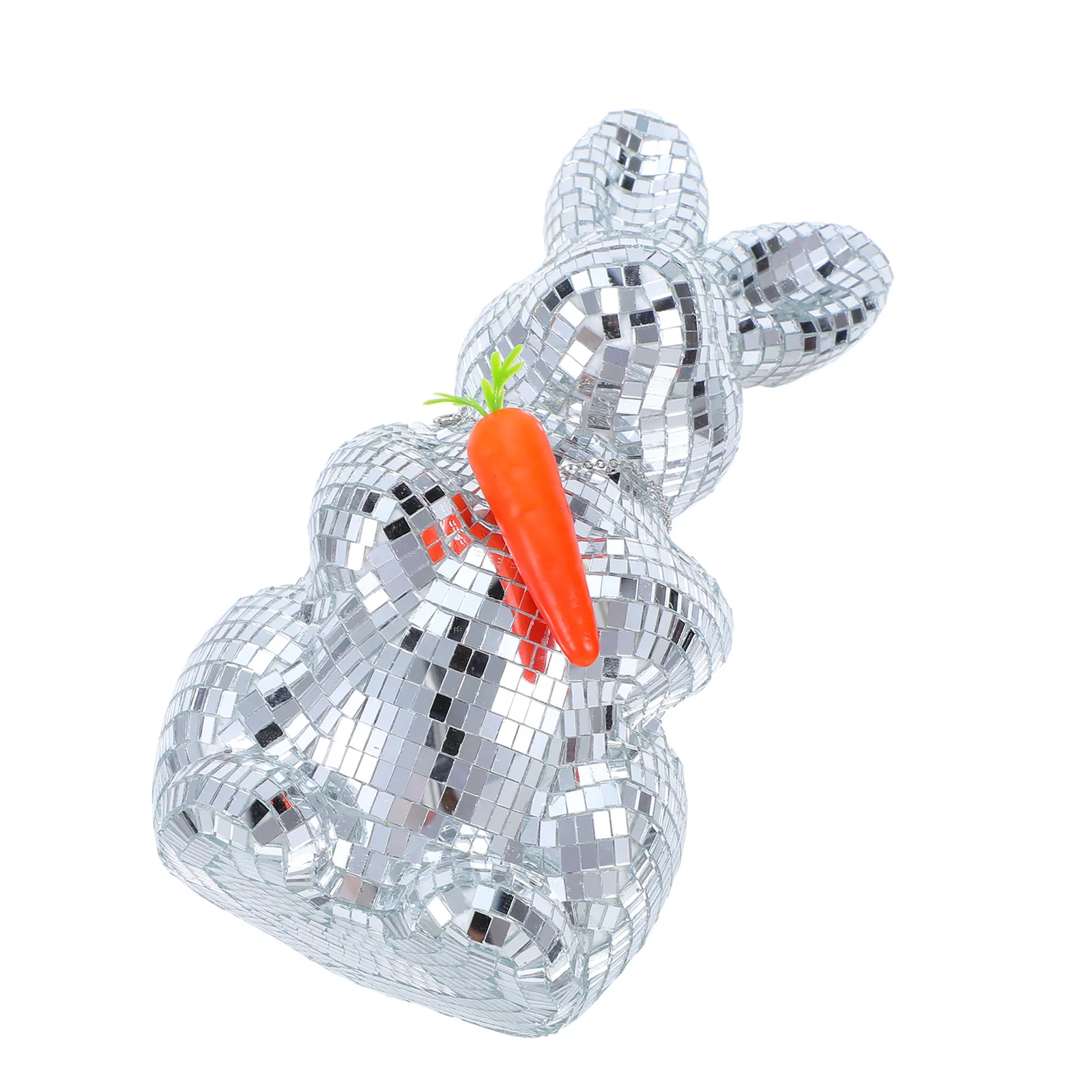 Mirrored Rabbit Statue Mosaic Glass Sitting Bunny For Easter Table Centerpiece 70S Party Decor Dance Props
Mirrored Rabbit Statue Mosaic Glass Sitting Bunny For Easter Table Centerpiece 70S Party Decor Dance Props