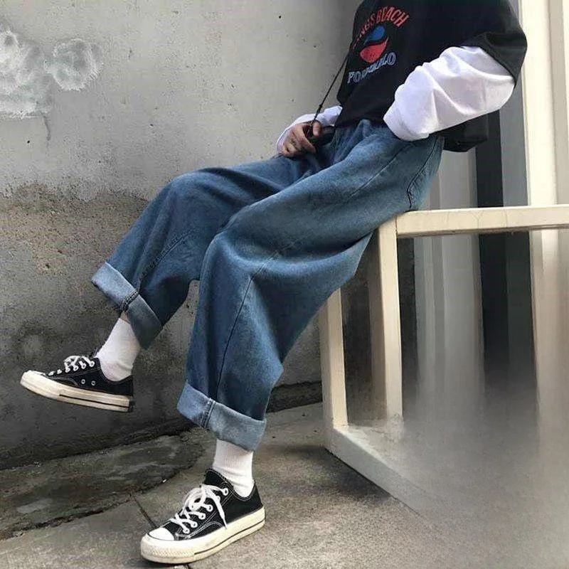 plus Size Women's Jeans High Waist Straight Leg Nine-Tenths Frayed Hem Wide Leg Long Pants Spring Fashion plus Size Clothes
plus Size Women's Jeans High Waist Straight Leg Nine-Tenths Frayed Hem Wide Leg Long Pants Spring Fashion plus Size Clothes