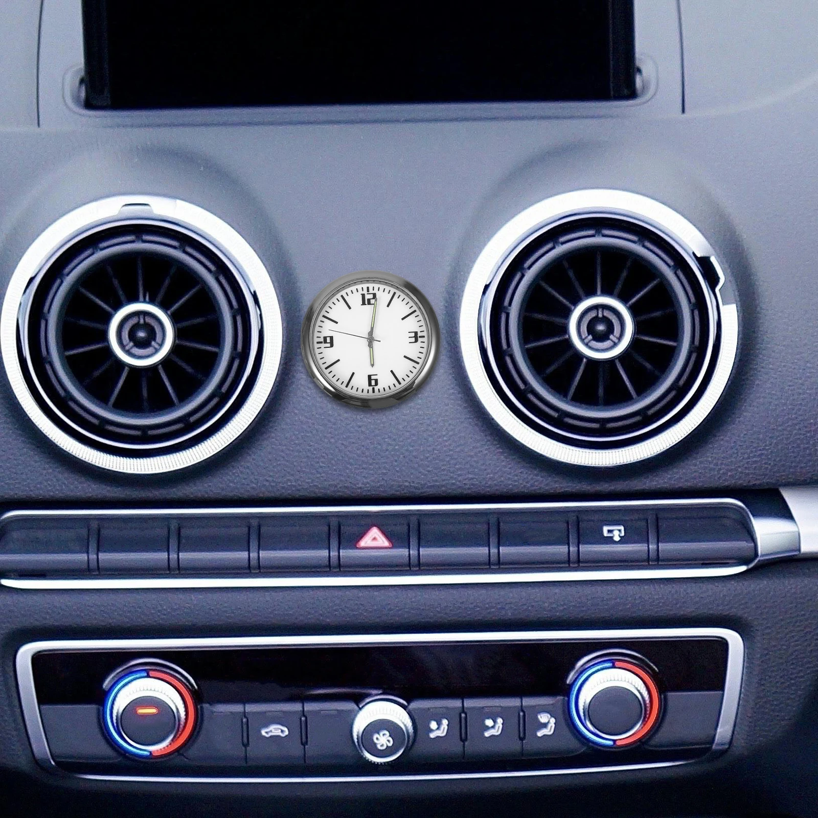 Mini Electronic Quartz for Car Dashboard Auto Decoration Metal Stick On Small Vehicle Dashboard Auto Mini Clock Truck Clock
Mini Electronic Quartz for Car Dashboard Auto Decoration Metal Stick On Small Vehicle Dashboard Auto Mini Clock Truck Clock